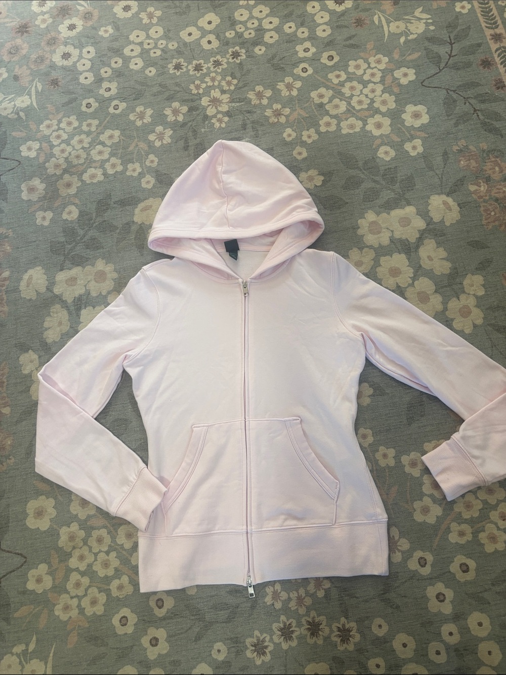 wild fable Light Pink Full‑Zip Hooded Sweatshirt